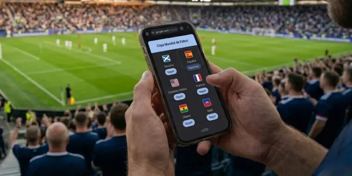 Mundial 2026 como seguir a tu seleccion en directo con Google