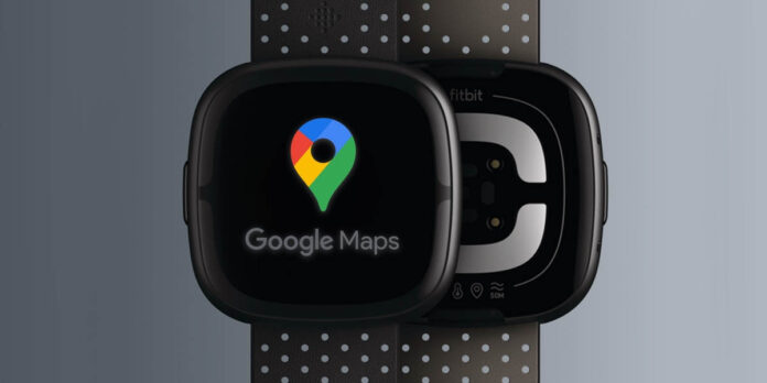 Navegar Google Maps Fitbit Versa 4 y Sense 2