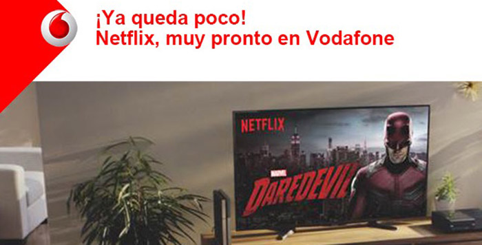 Netflix 6 meses gratis Vodafone