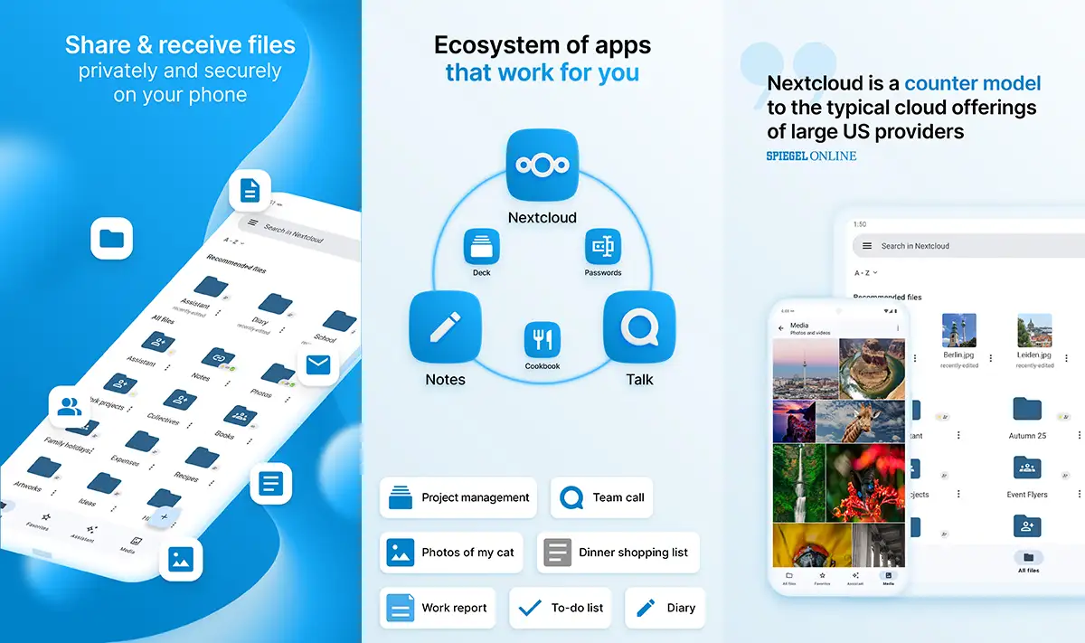 Nextcloud alternativa a Google Drive