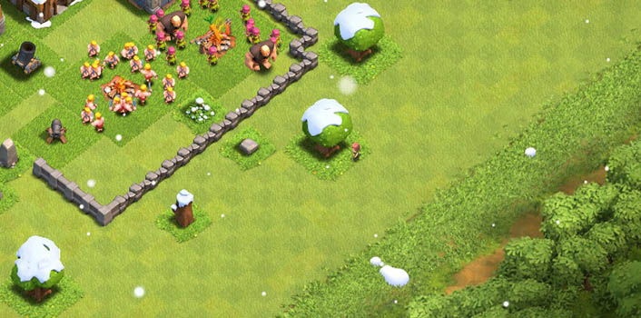 Nieve en Clash of Clans