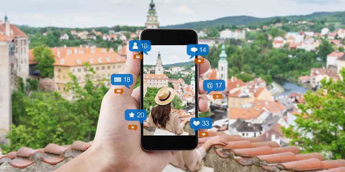 No compartir viajes en redes sociales