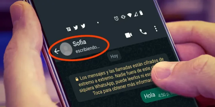 No sale el "está escribiendo" en WhatsApp: esta es la razón