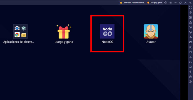 Nodogo Windows 10 paso 3