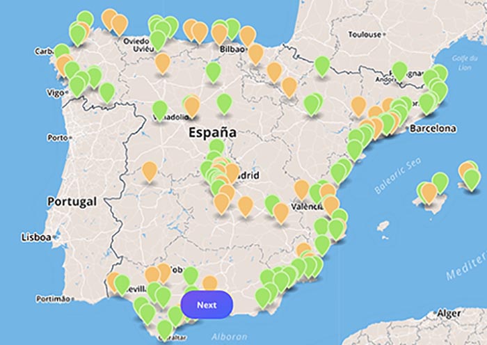 Nodos 4G 800 MHz Espana