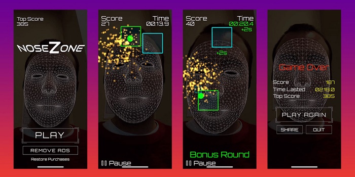 Nose Zone forma de juego