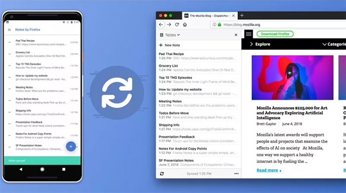 Notes by Firefox para Android