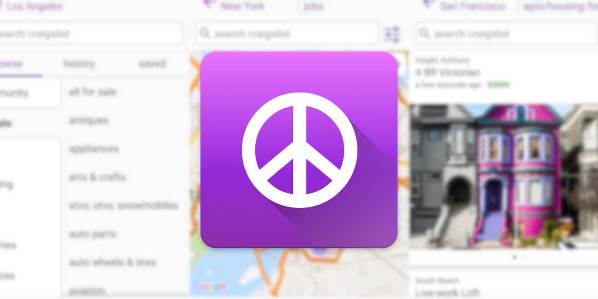 Nueva aplicacion de Craigslist para Android