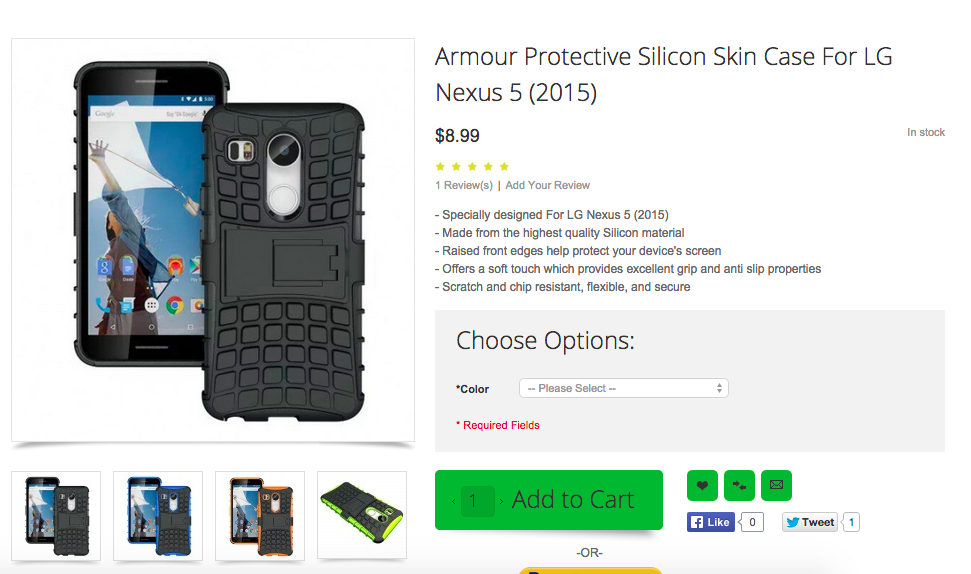 Nuevas carcasas del Nexus 5 2015 confirman el diseño