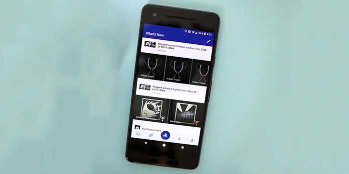 Nuevo diseño PlayStation app Nuevo diseño PlayStation app