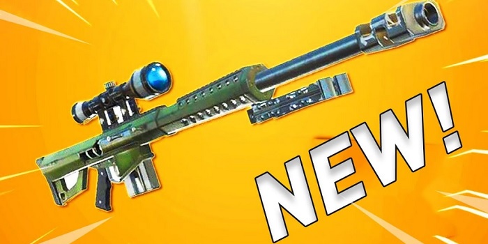 Nuevo rifle francotirador Fortnite