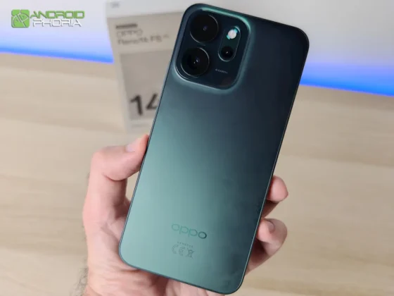 OPPO Reno14 FS parte trasera