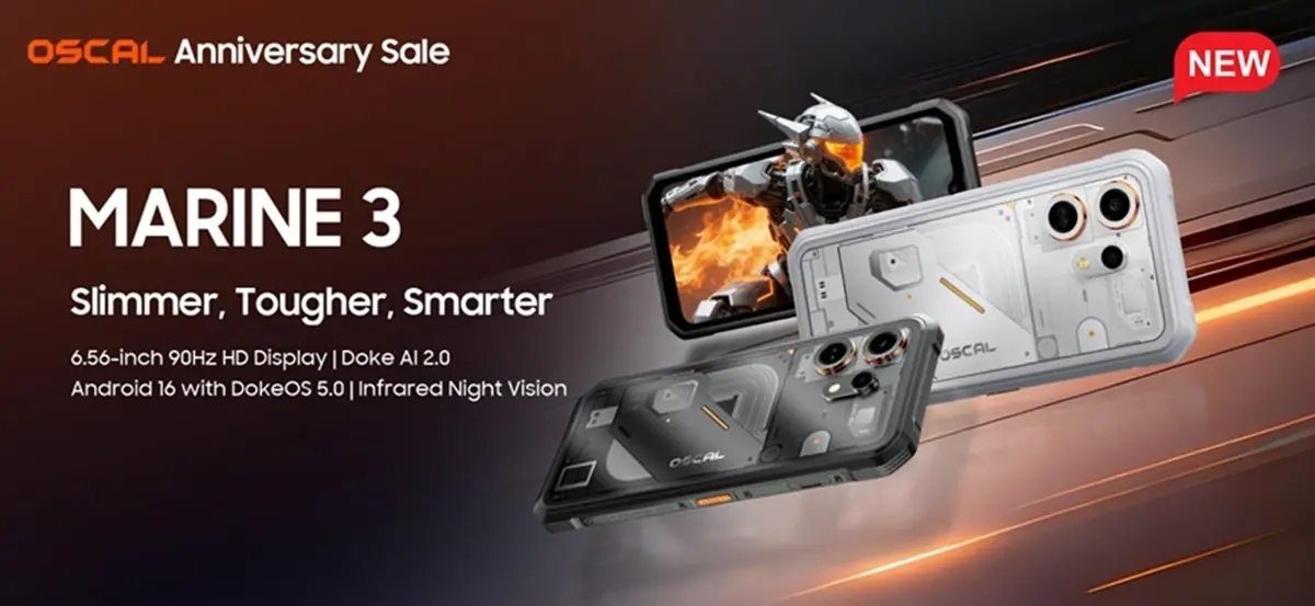 OSCAL MARINE 3 resistencia brutal en un cuerpo ultra ligero y delgado