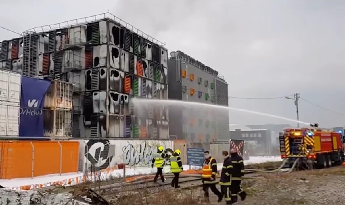 OVH incendio