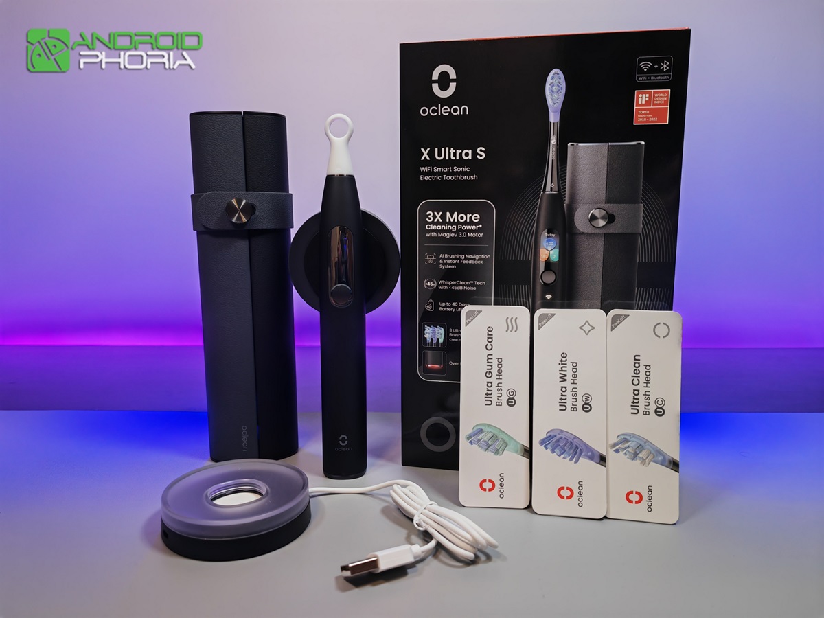 Oclean X Ultra S contenido de la caja