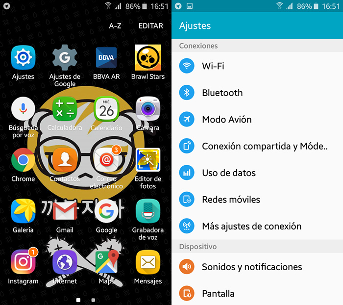Ocultar notificaciones WhatsApp pantalla de bloqueo Android Paso 1