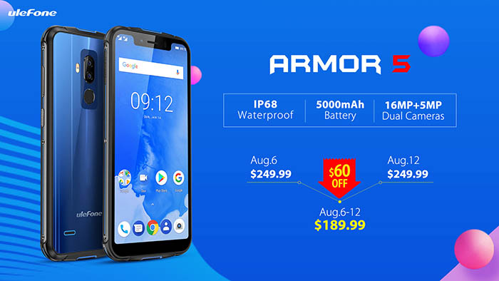 Oferta agosto 18 Armor 5