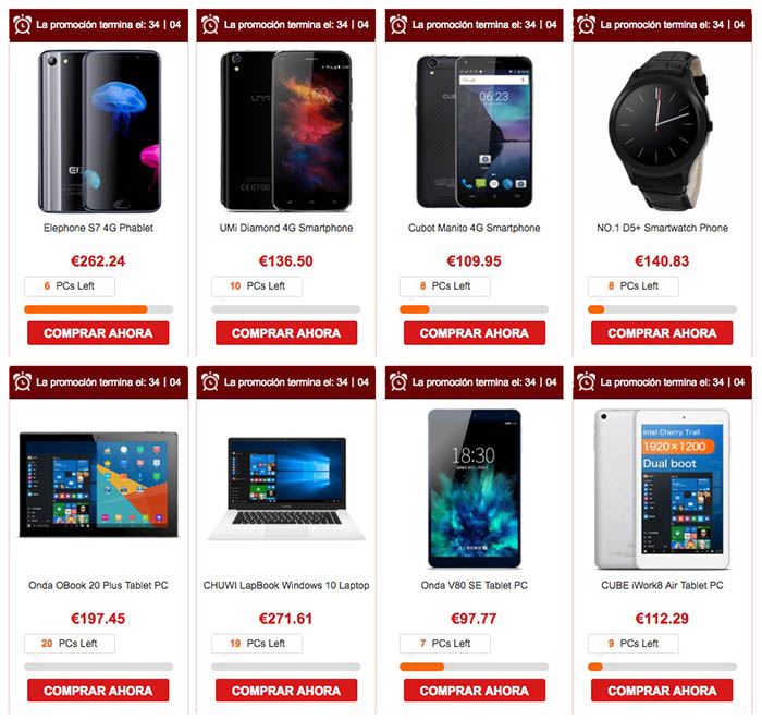 Ofertas Gearbest ES ano nuevo chino