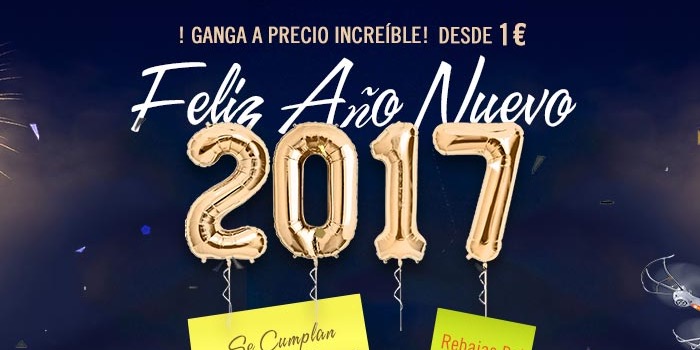 Ofertas de Igogo para dar la bienvenida al 2017