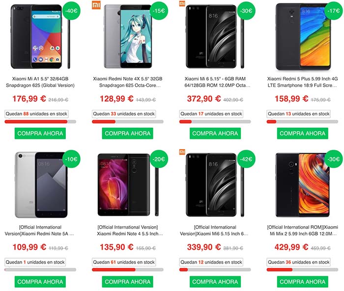 Ofertas móviles Geekmaxi primavera