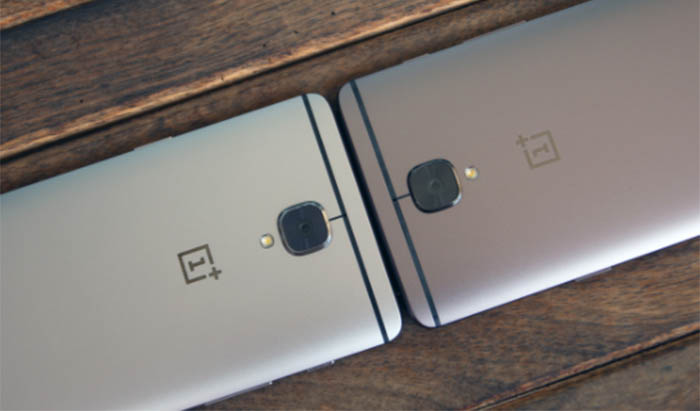 OnePlus 3 y 3T parte trasera