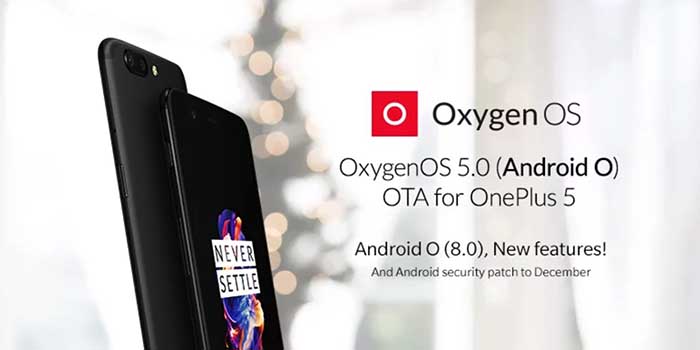 OnePlus 5 Oxygen OS 5.0 OnePlus 5 Oxygen OS 5.0