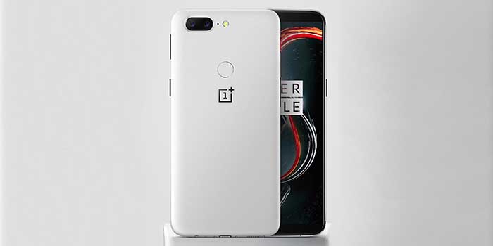 OnePlus 5T blanco