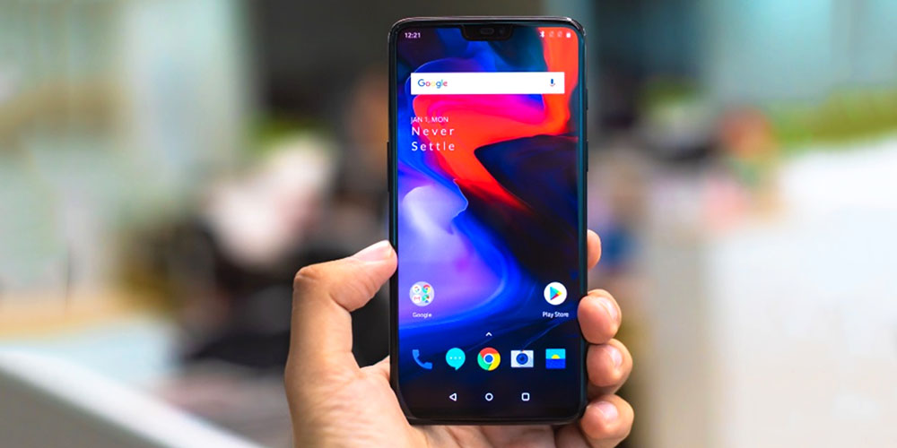 OnePlus 6 frontal