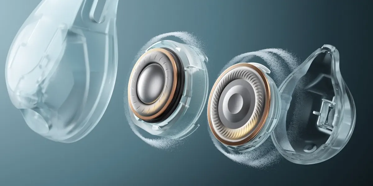 OnePlus Buds Clip drivers transfuctores de sonido calidad de audio hires