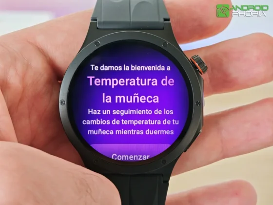 OnePlus Watch 4 no solo registra la actividad del corazon y oxigeno como otros relojes tambien tiene funciones avanzadas como la medicion de la temperatura