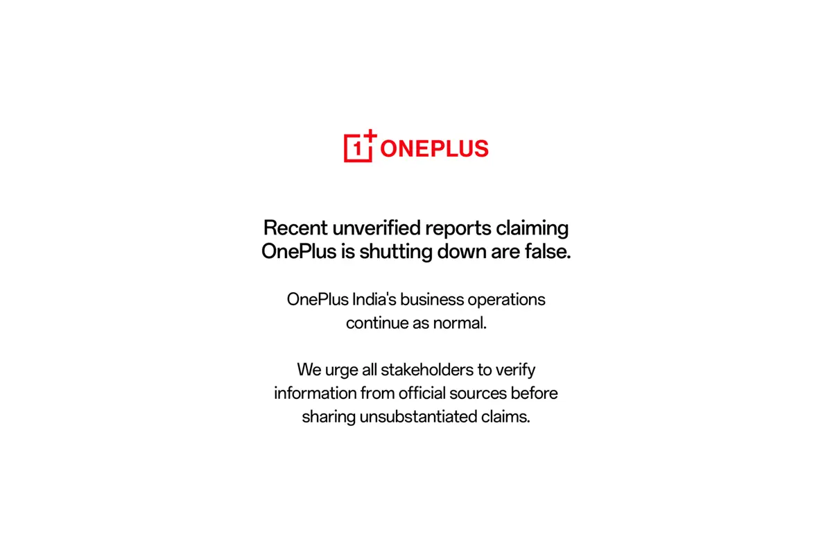 OnePlus india niega que vaya a desaparecer y desmiente rumores