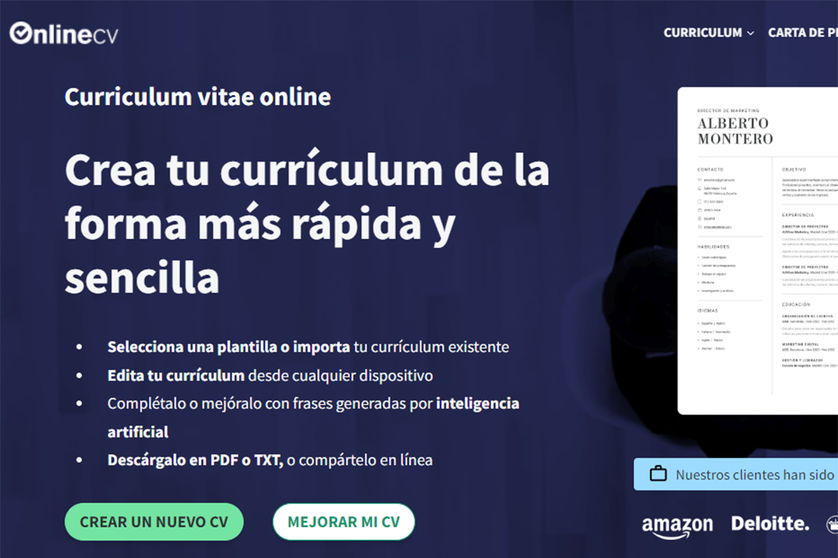 OnlineCV