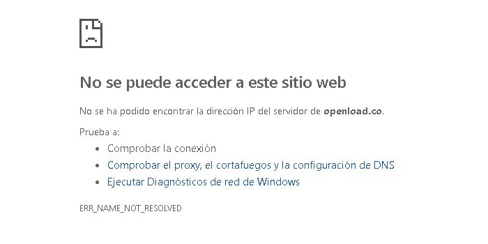 Openload caido