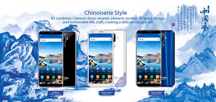 Oukitel K5 estilo chino