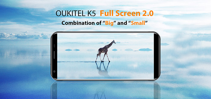 Oukitel K5 todo pantalla