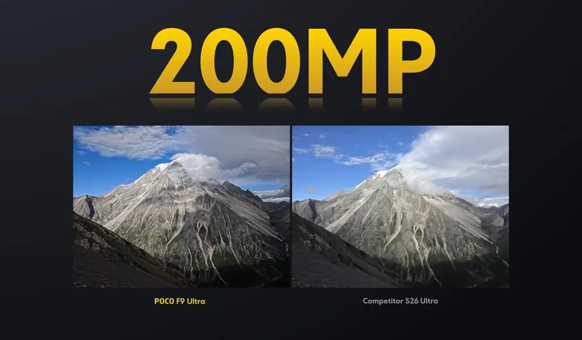 POCO F9 Ultra vs Samsung Galaxy S26 Ultra camara