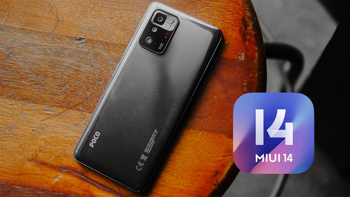 POCO X3 GT actualizacion miui 14 android 13 descargar