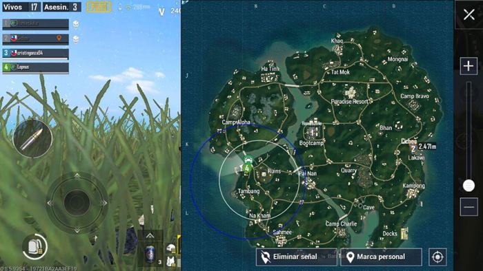 PUBG Mobile mapa