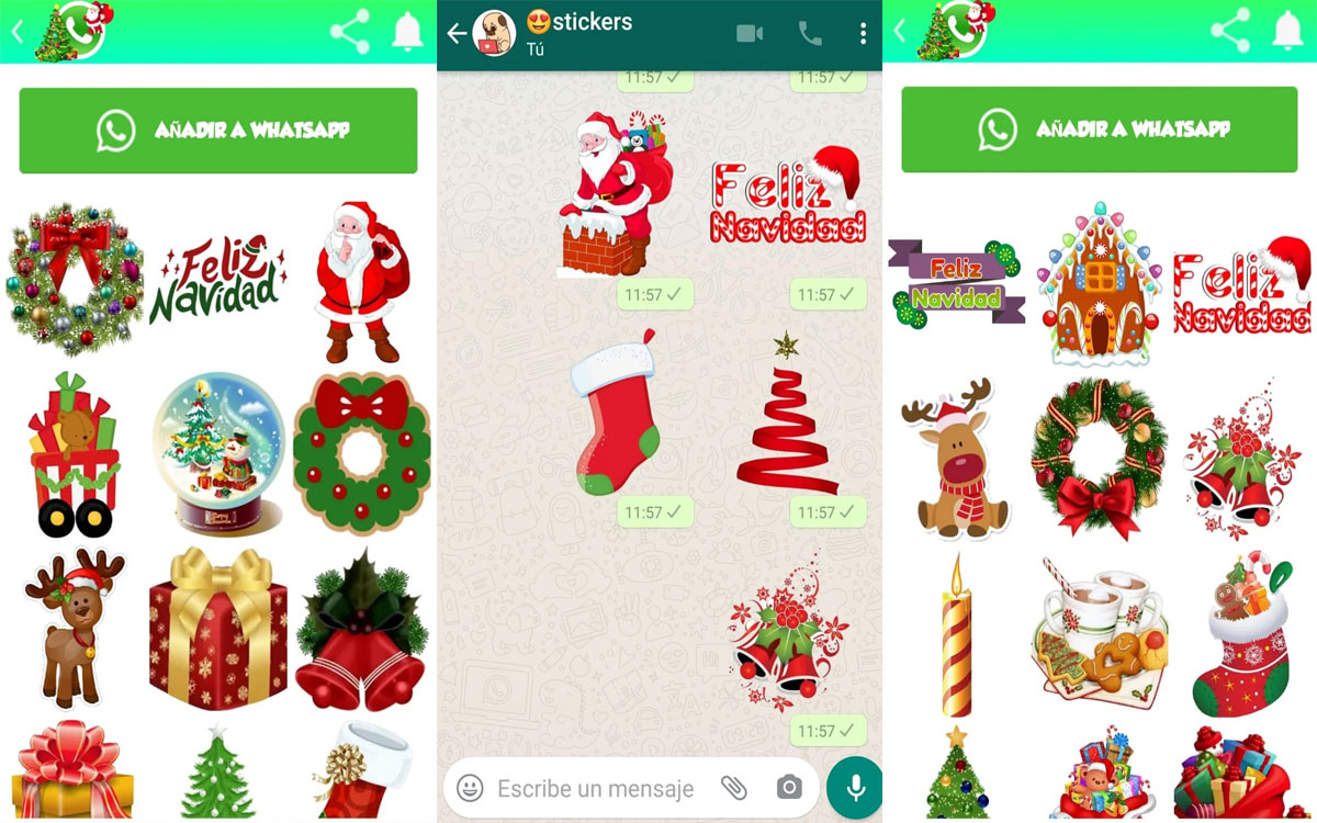 Descarga estos 5 packs de stickers de Navidad 2023 para tu WhatsApp