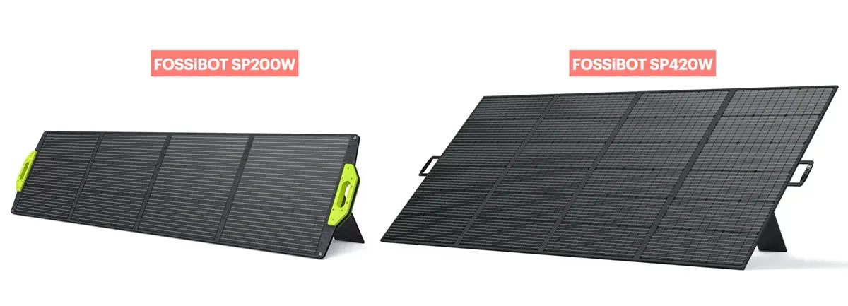 Paneles solares FOSSiBOT el mejor complemento para maximizar la autonomia de tus estaciones de energia