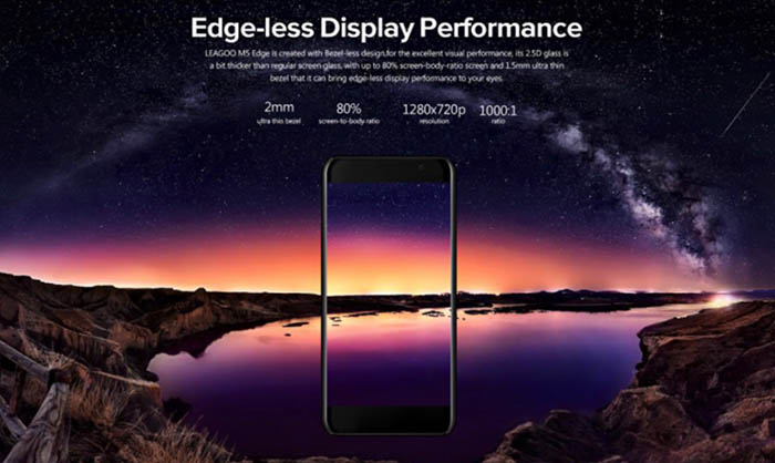 Pantalla Leagoo M5 Edge