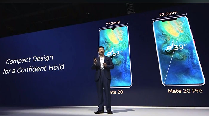 Pantalla del Huawei Mate 20