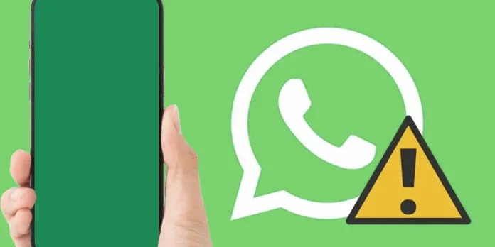 Pantalla verde en WhatsApp cómo solucionar este problema