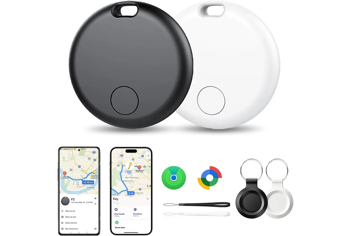 Par de etiquetas inteligentes smart tags regalos amigo invisible 2026