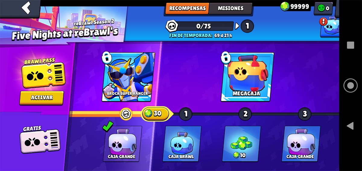 Pase de temporada gratis reBrawl Classic