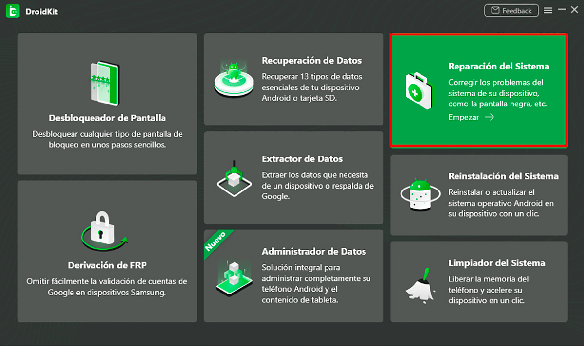 Paso 1 Droidkit