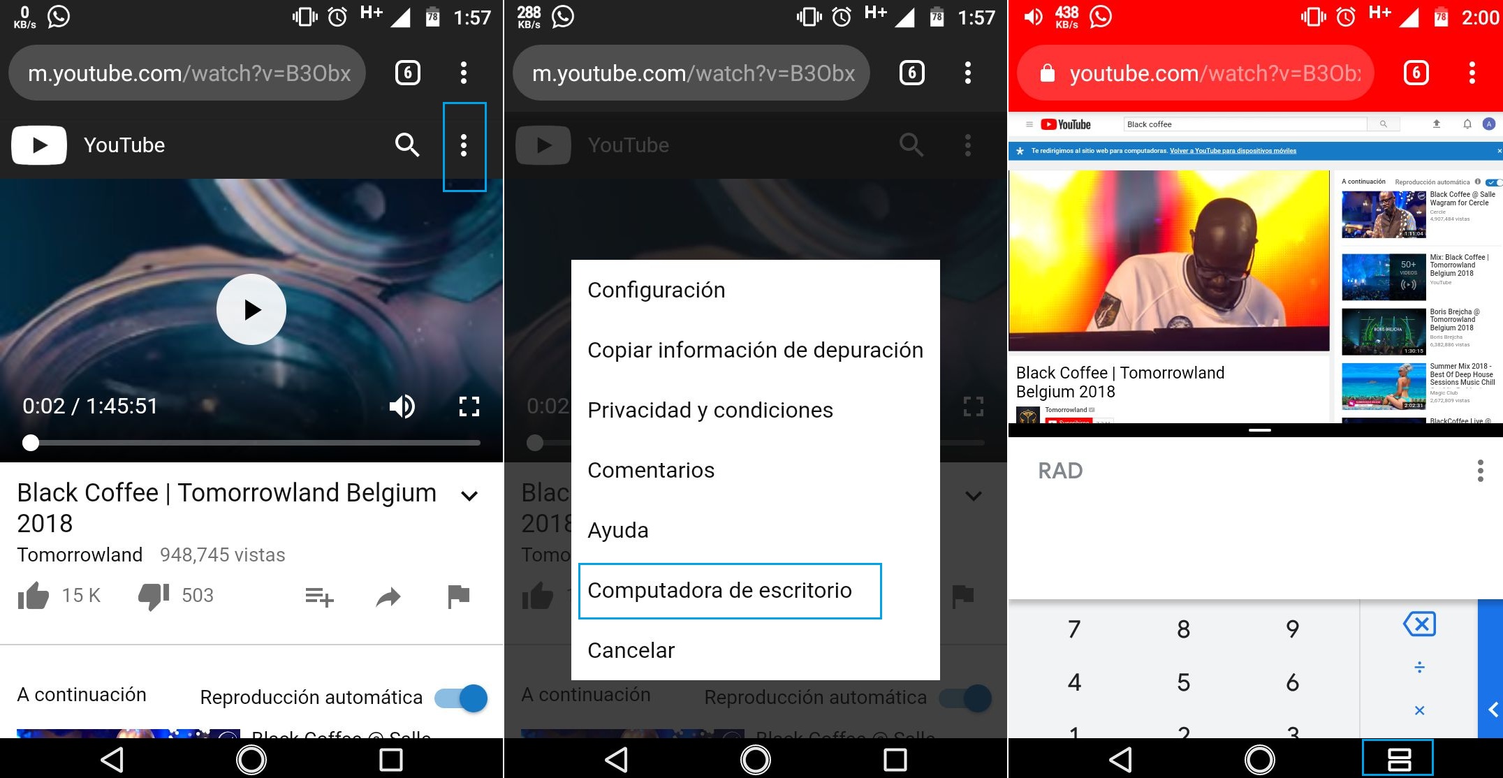 Pasos reproducir vídeos en YouTube en segundo plano