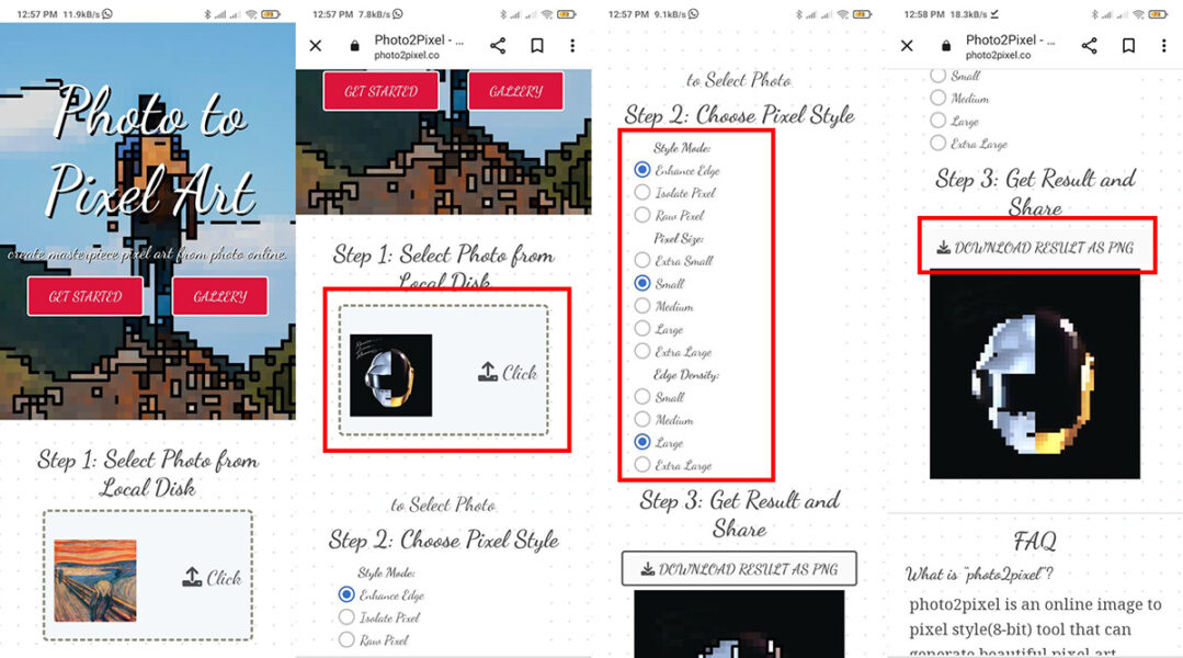 Cómo convertir una imagen a 8 bits online y gratis