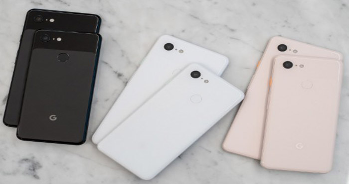 Pixel 3 Selfie Voltear silenciar