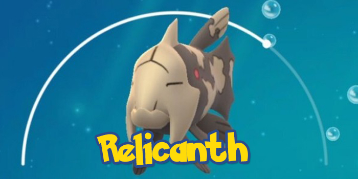Pokemon Go capturar Relicanth